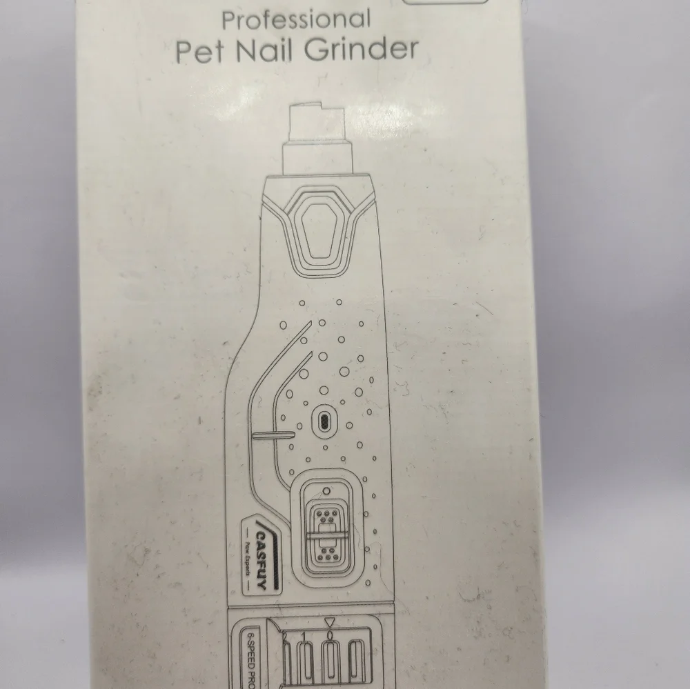 Red Cordless Pet Nail Grinder